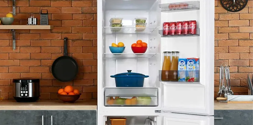 apartment-sized-refrigerator-open